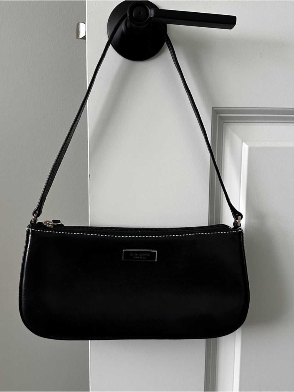 Kate Spade Black Leather Shoulder Bag